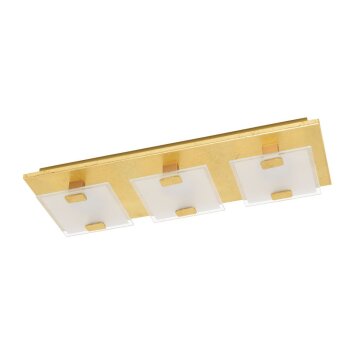 Eglo VICARO Deckenleuchte LED Gold, 3-flammig