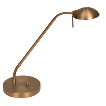 Steinhauer Mexlite Tischleuchte LED Bronze, 1-flammig