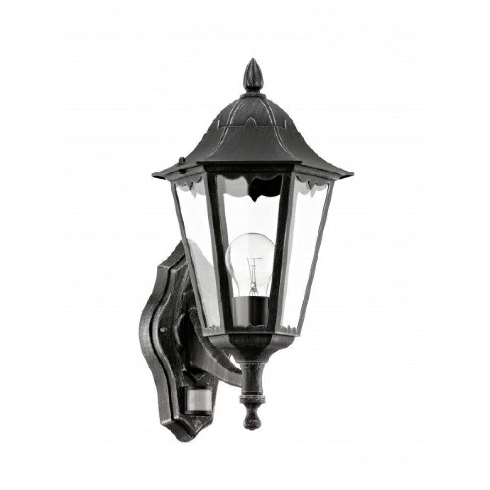 Eglo NAVEDO Wandleuchte Schwarz, Bewegungsmelder main product photo