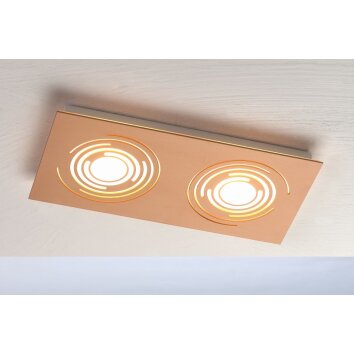 Bopp GALAXY COMFORT Deckenleuchte LED Gold, 2-flammig