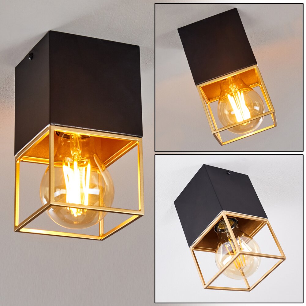 Agawam Deckenleuchte Schwarz, 1-flammig main product photo