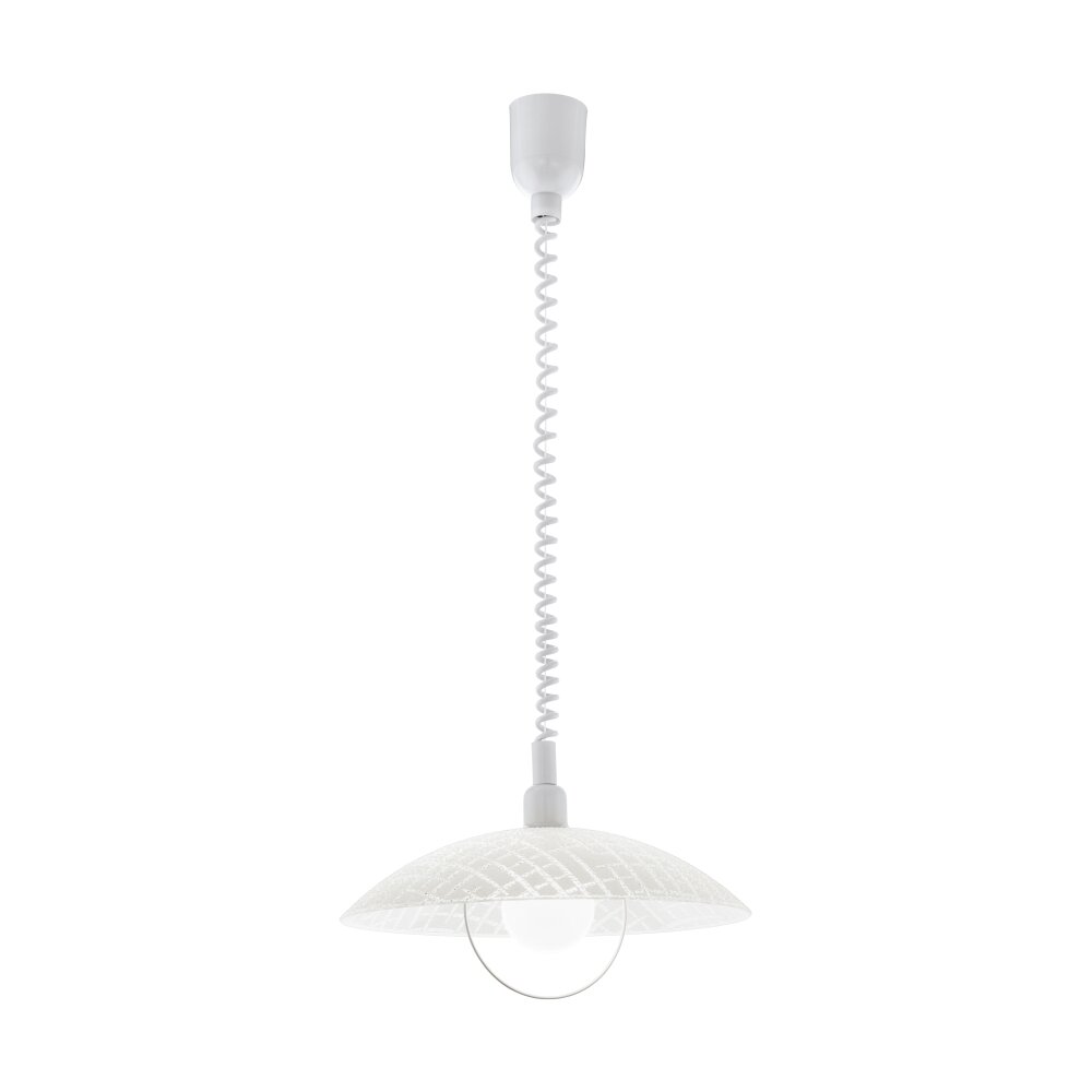 Eglo ALVEZ Hängeleuchte Weiß, 1-flammig main product photo