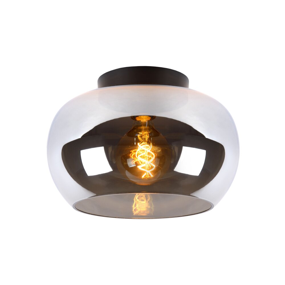 Lucide JUDI Deckenleuchte Grau, 1-flammig main product photo