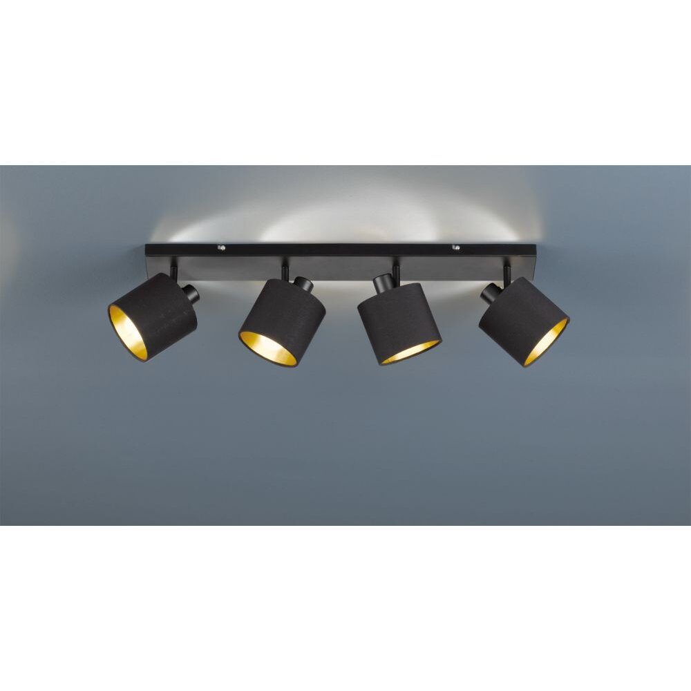 Reality TOMMY Strahler Schwarz, 4-flammig main product photo