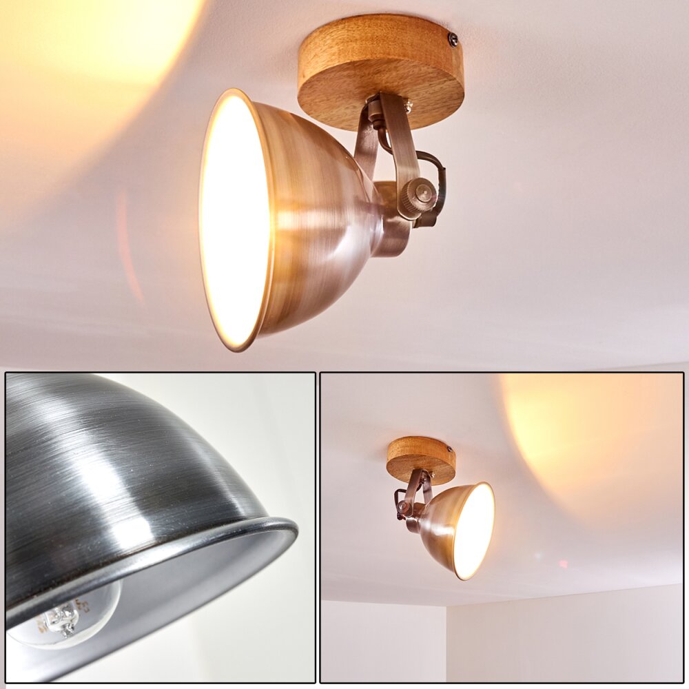 Svanfolk Deckenleuchte Holz hell, 1-flammig main product photo