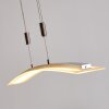 Delaware Pendelleuchte LED Silber, 1-flammig