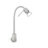 Trio Leuchten LAON Wandleuchte LED Nickel-Matt, 1-flammig