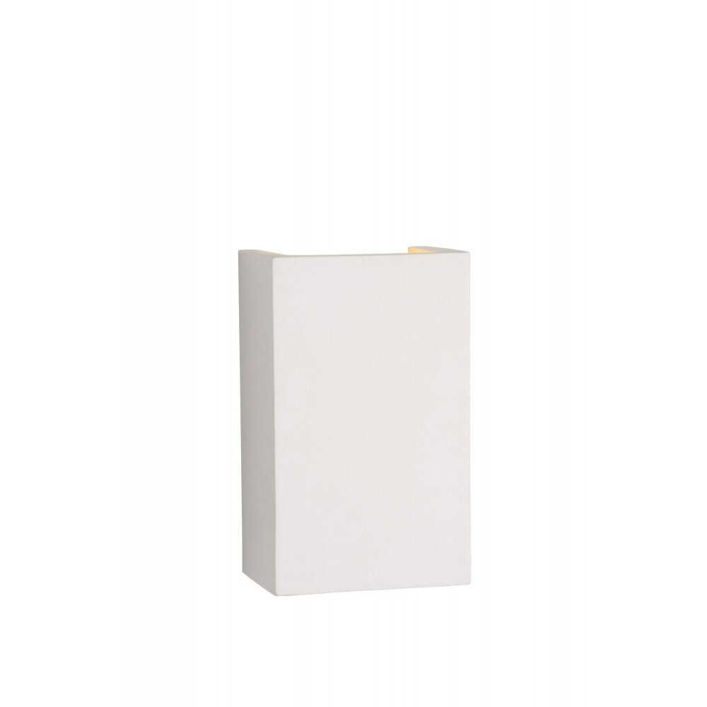 Lucide GIPSY Wandleuchte Weiß, 1-flammig main product photo