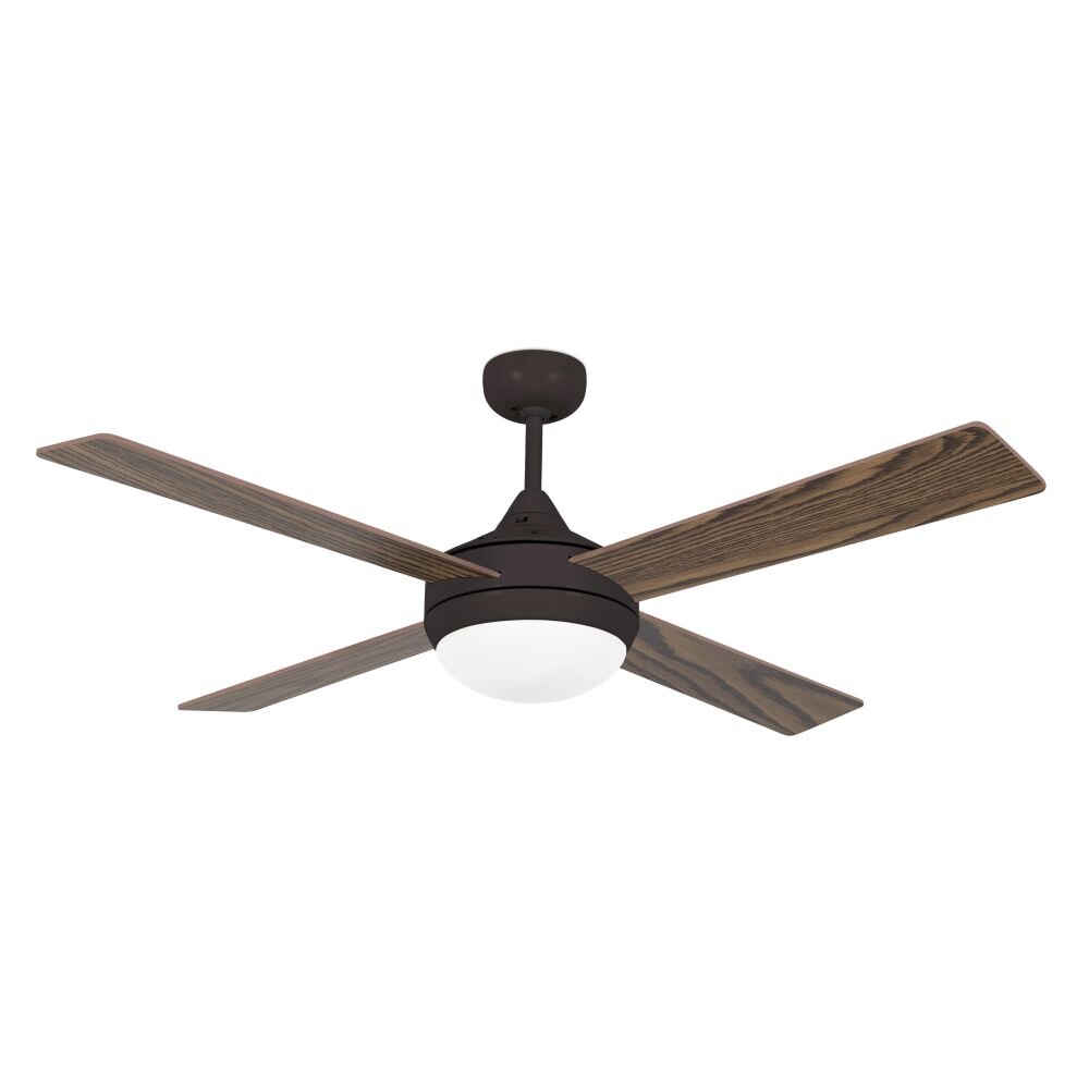 Faro Barcelona Icaria Deckenventilator Braun, Holz dunkel, 2-flammig, Fernbedienung main product photo