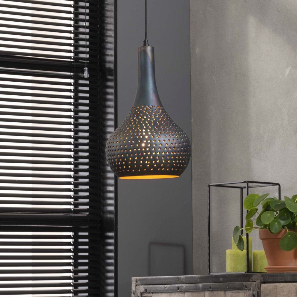 Wildervanksterdallen Pendelleuchte Braun, Schwarz, 1-flammig main product photo