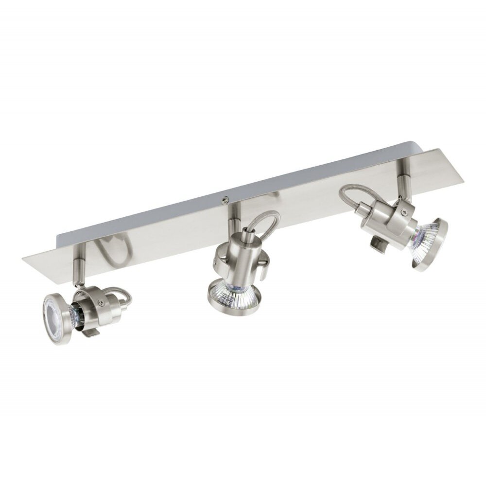 Eglo TUKON Deckenleuchte Nickel-Matt, 3-flammig main product photo