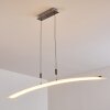 Delaware Pendelleuchte LED Silber, 1-flammig