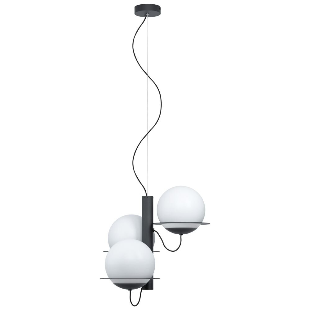 EGLO SABALETE Hängeleuchte Schwarz, 3-flammig main product photo