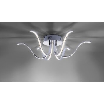 Deckenleuchte VIOLETTA LED Edelstahl Leuchten Direkt 15441-55
