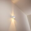 Fauderup Außenwandleuchte LED Weiß, 2-flammig
