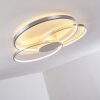 Skanes Deckenleuchte LED Nickel-Matt, 1-flammig