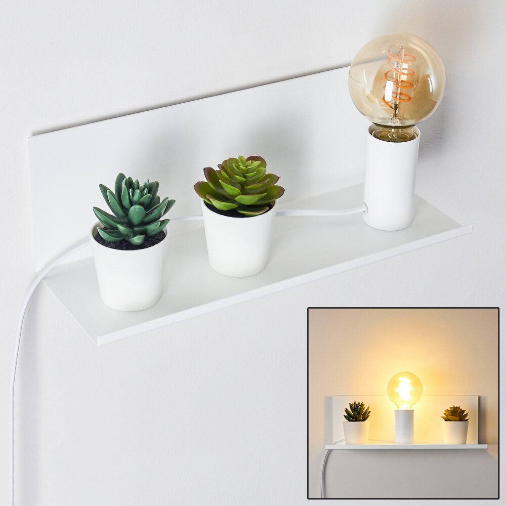 Reftele Wandleuchte Weiß, 1-flammig main product photo