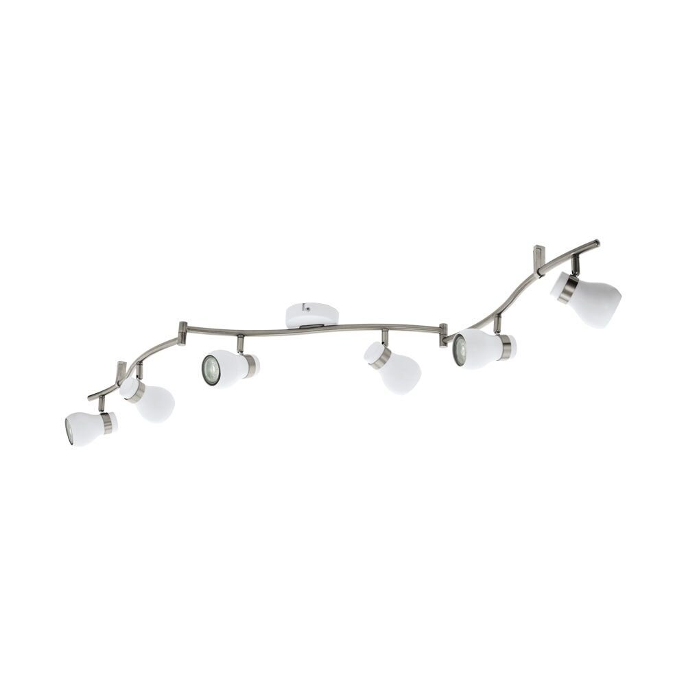 Eglo ARBOLEDAS Spot Nickel-Matt, Weiß, 6-flammig main product photo