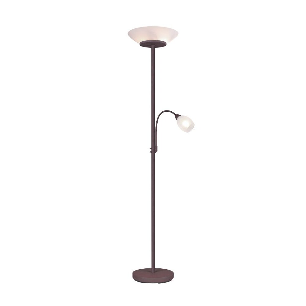 Reality GERRY Deckenfluter Rostfarben, 3-flammig main product photo
