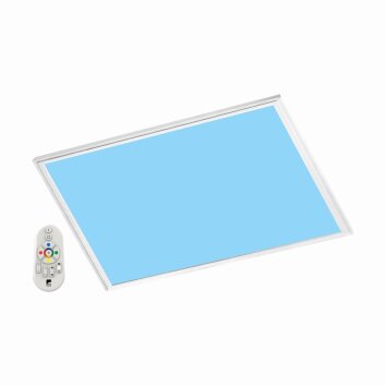 Eglo SALOBRENA-C Rasterleuchte LED Weiß, 1-flammig, Fernbedienung, Farbwechsler