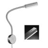 Honsel Raik Wandleuchte LED Nickel-Matt, 1-flammig