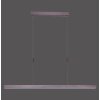 Paul Neuhaus ADRIANA Pendelleuchte LED Braun, 3-flammig