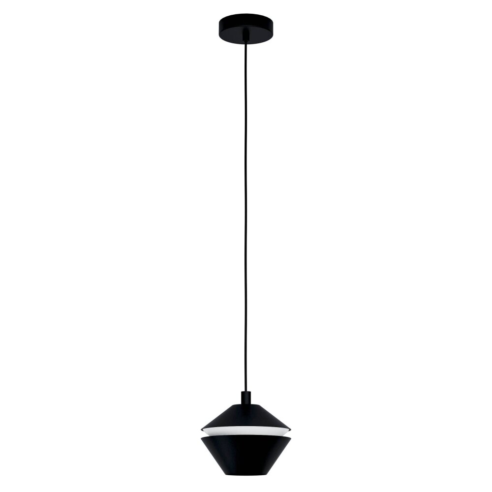 Eglo Leuchten PERPIGO Hängeleuchte LED Schwarz, 1-flammig main product photo