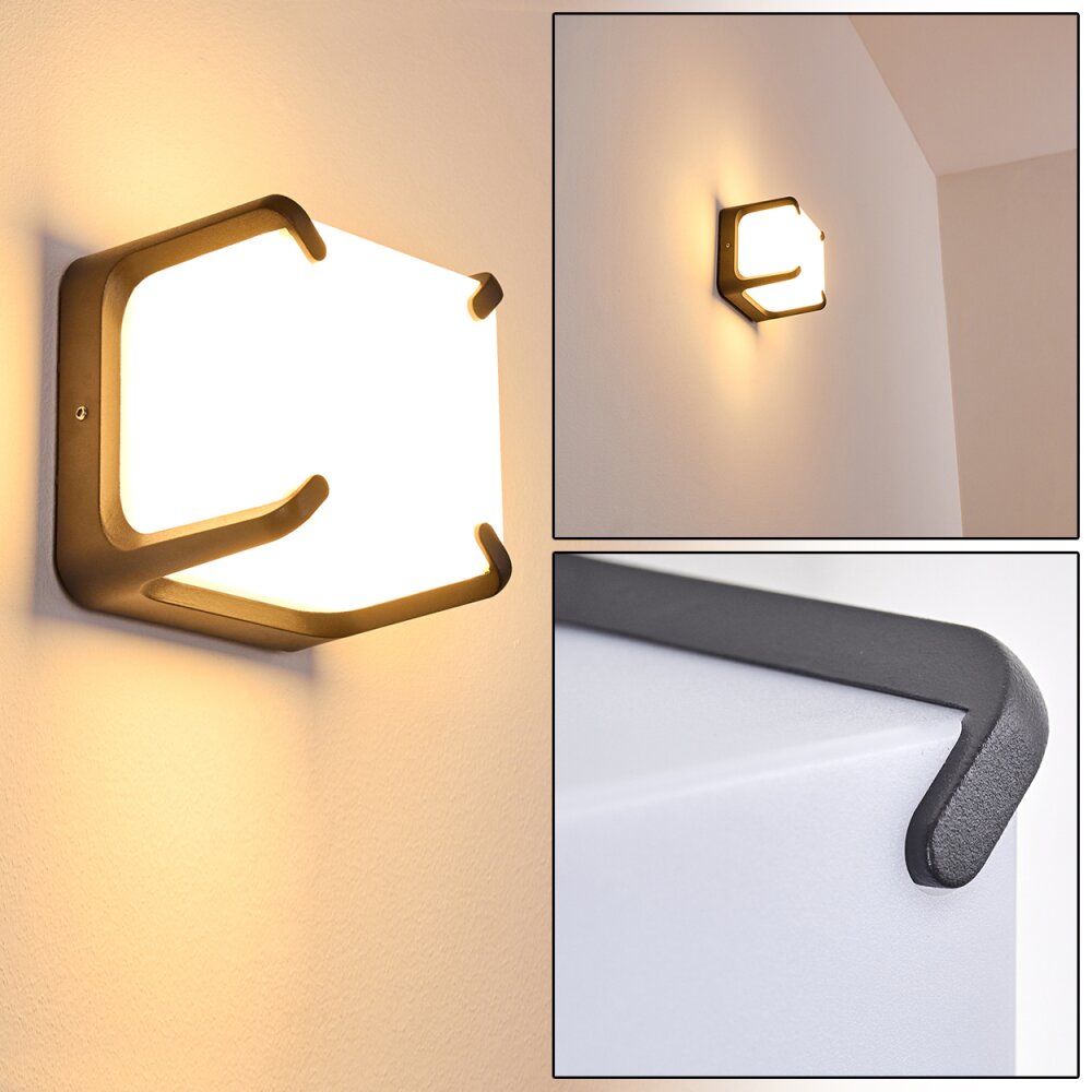 Armor Außenwandleuchte LED Anthrazit, 1-flammig main product photo