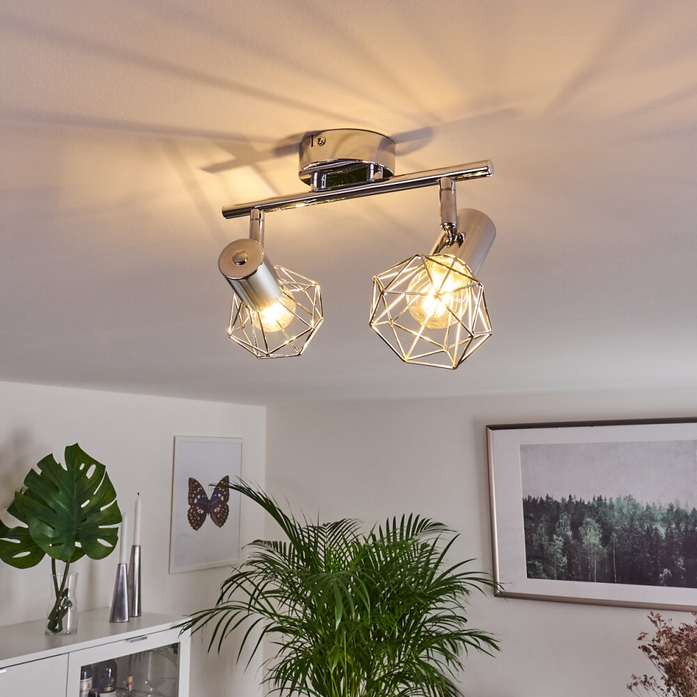 Orebro Deckenspot Chrom, 2-flammig main product photo