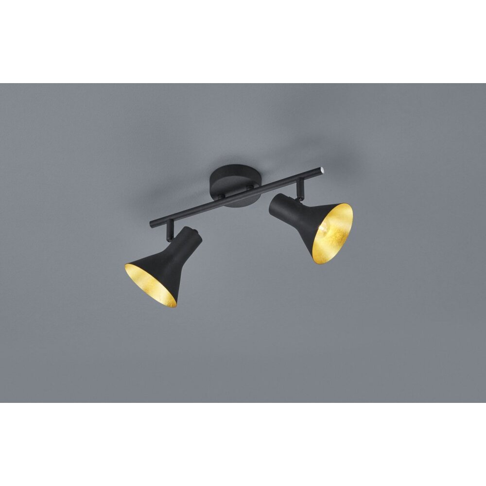 Reality NINA Strahler Schwarz, 2-flammig main product photo