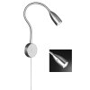 Honsel Sten Wandleuchte LED Nickel-Matt, 1-flammig