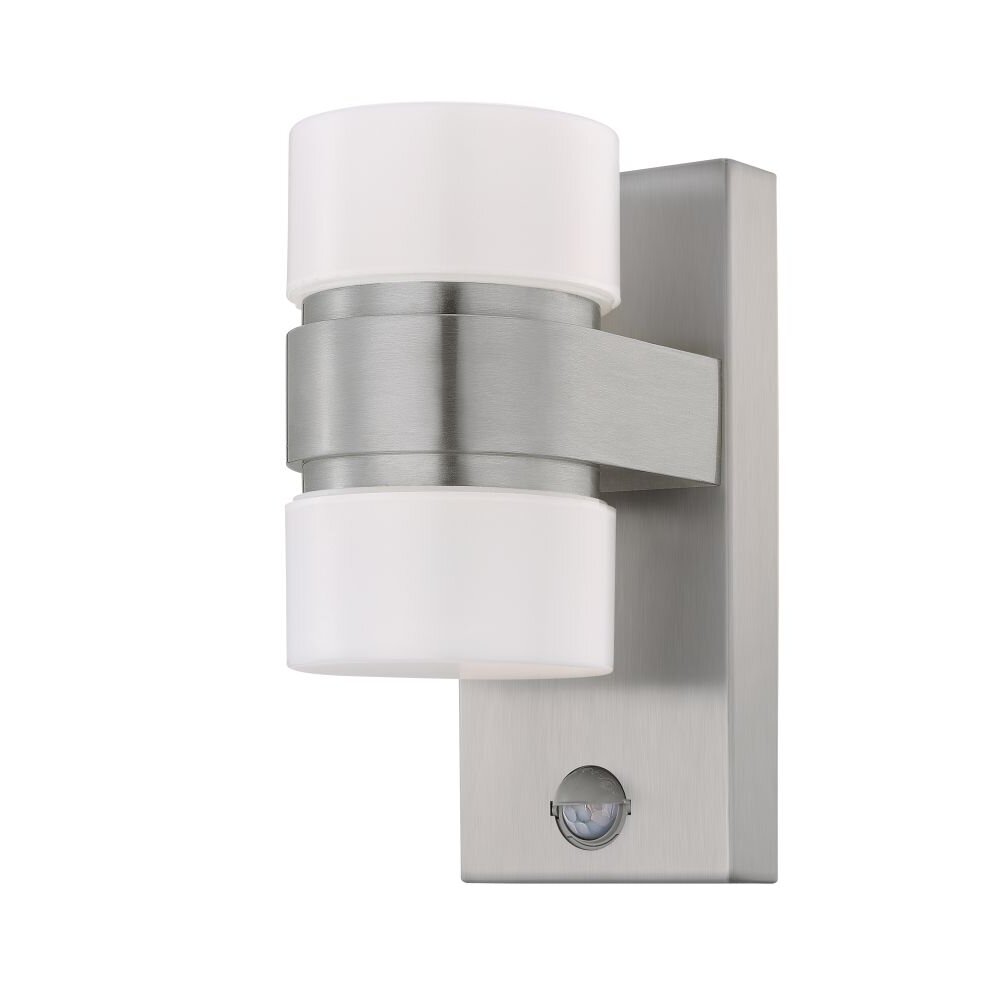 Eglo ATOLLARI Außenwandleuchte LED Edelstahl, 2-flammig, Bewegungsmelder main product photo
