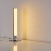 Flaut RGB Tischleuchte LED Chrom, 1-flammig, Fernbedienung, Farbwechsler