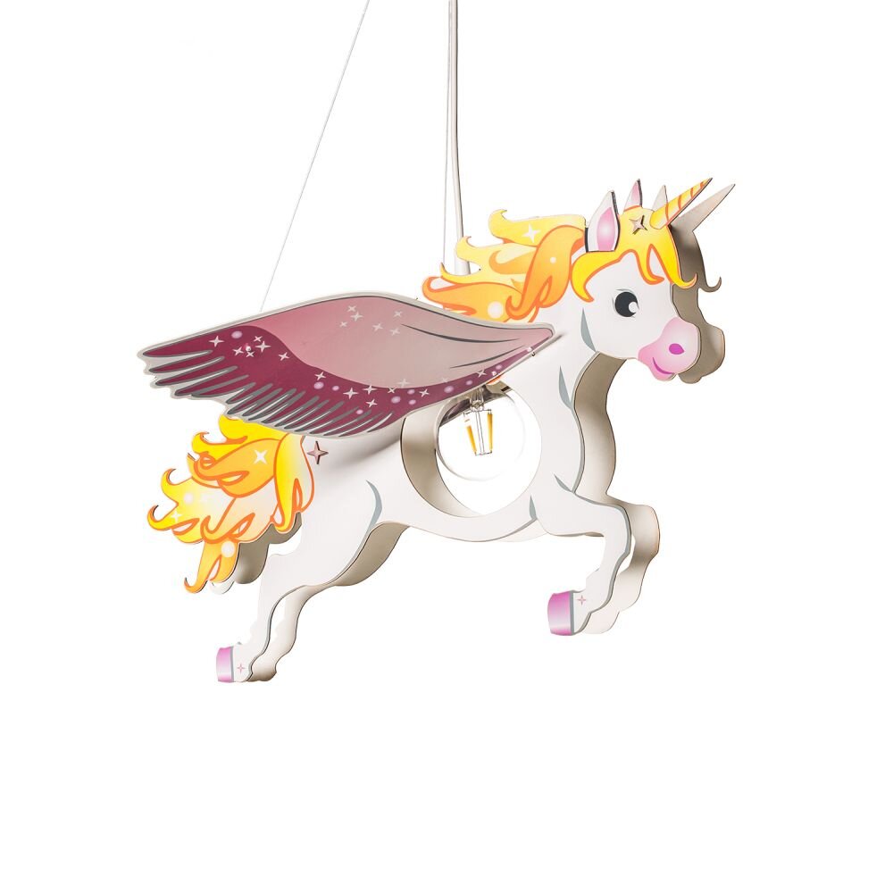 Elobra PEGASUS Pendelleuchte Pink, 1-flammig main product photo
