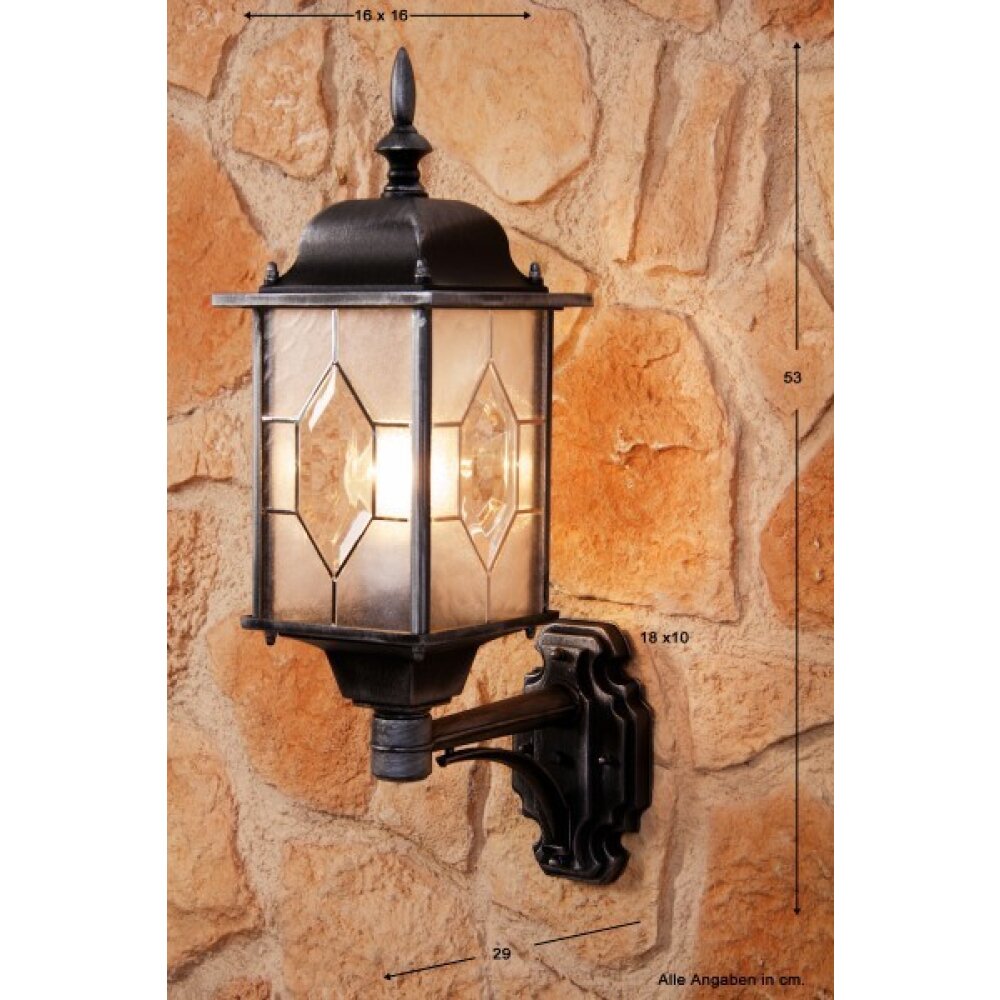 Amapala Wandleuchte Schwarz, 1-flammig main product photo