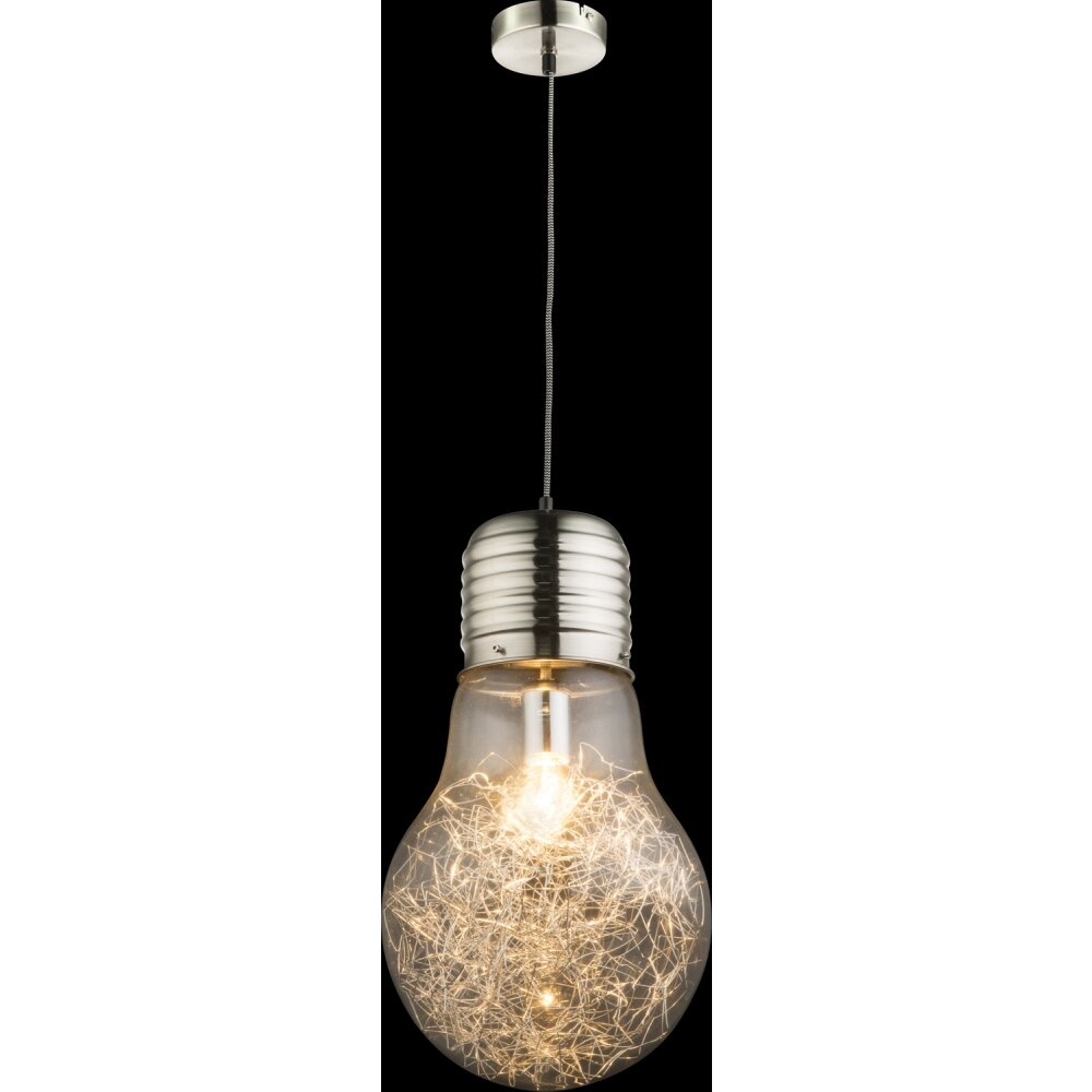 Globo LEVIN Hängeleuchte Nickel-Matt, 1-flammig main product photo