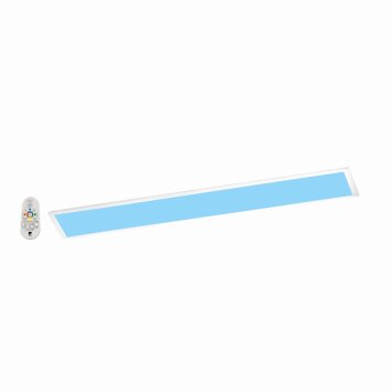 Eglo SALOBRENA-C Rasterleuchte LED Weiß, 1-flammig, Fernbedienung, Farbwechsler