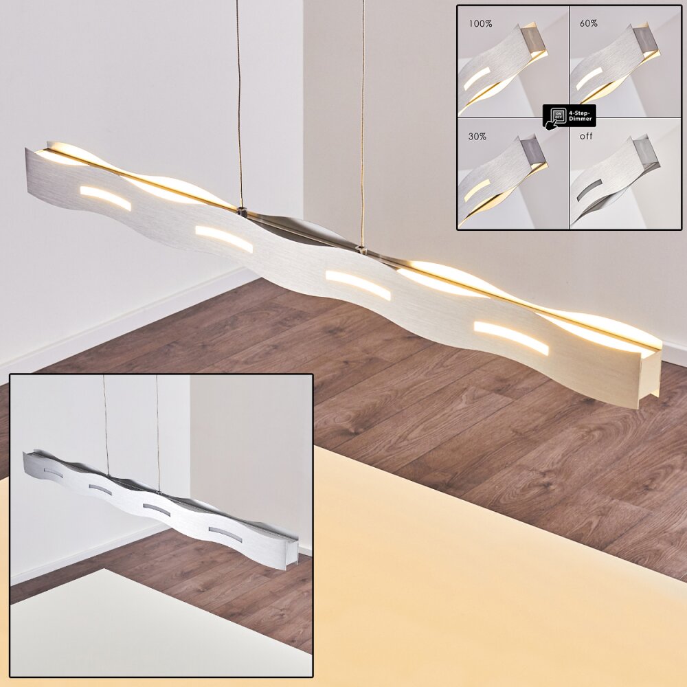 Nagold Pendelleuchte LED Nickel-Matt, 1-flammig main product photo
