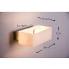 Ideal Lux BOX Wandleuchte Chrom, 2-flammig