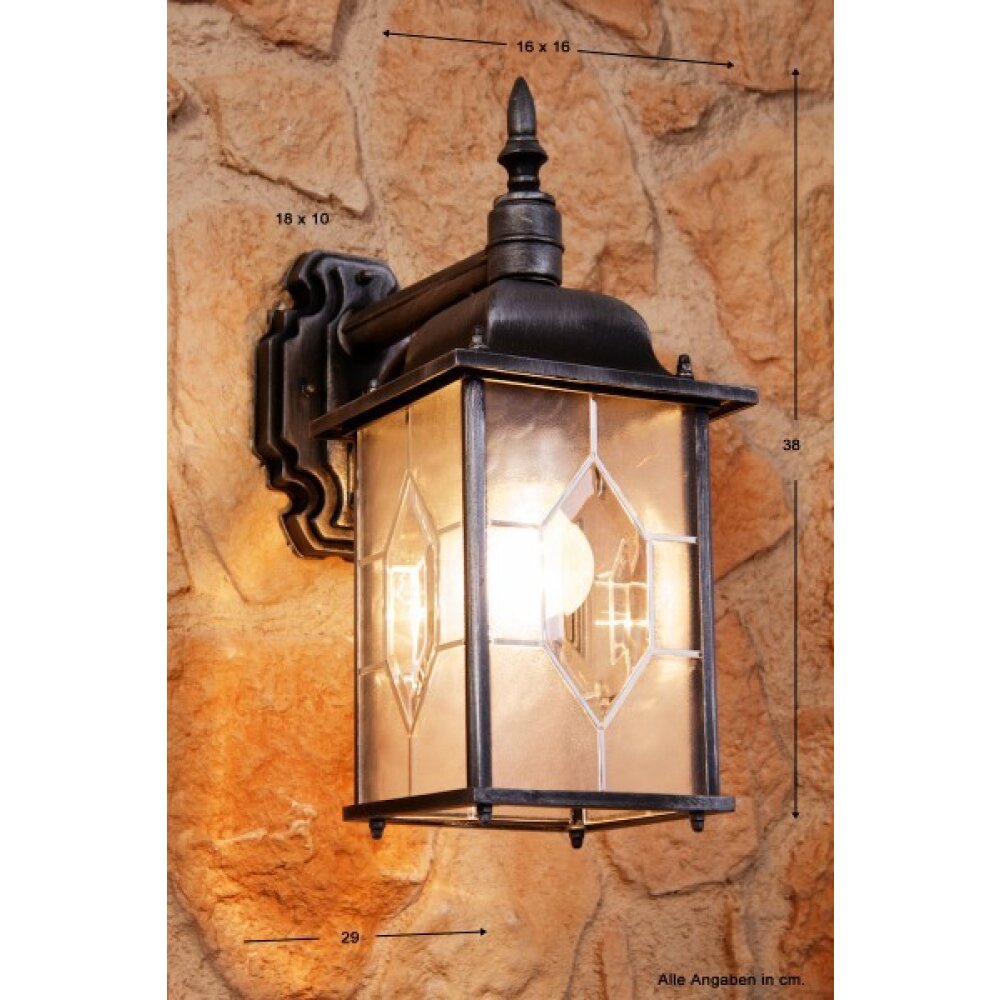 Amapala Wandleuchte Schwarz, 1-flammig main product photo