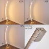 Playa Stehleuchte LED Nickel-Matt, 1-flammig