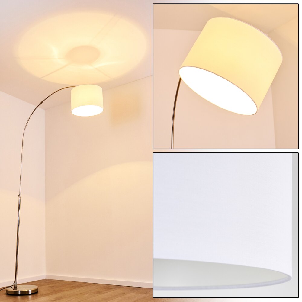 Wiby Bogenleuchte Nickel-Matt, 1-flammig main product photo