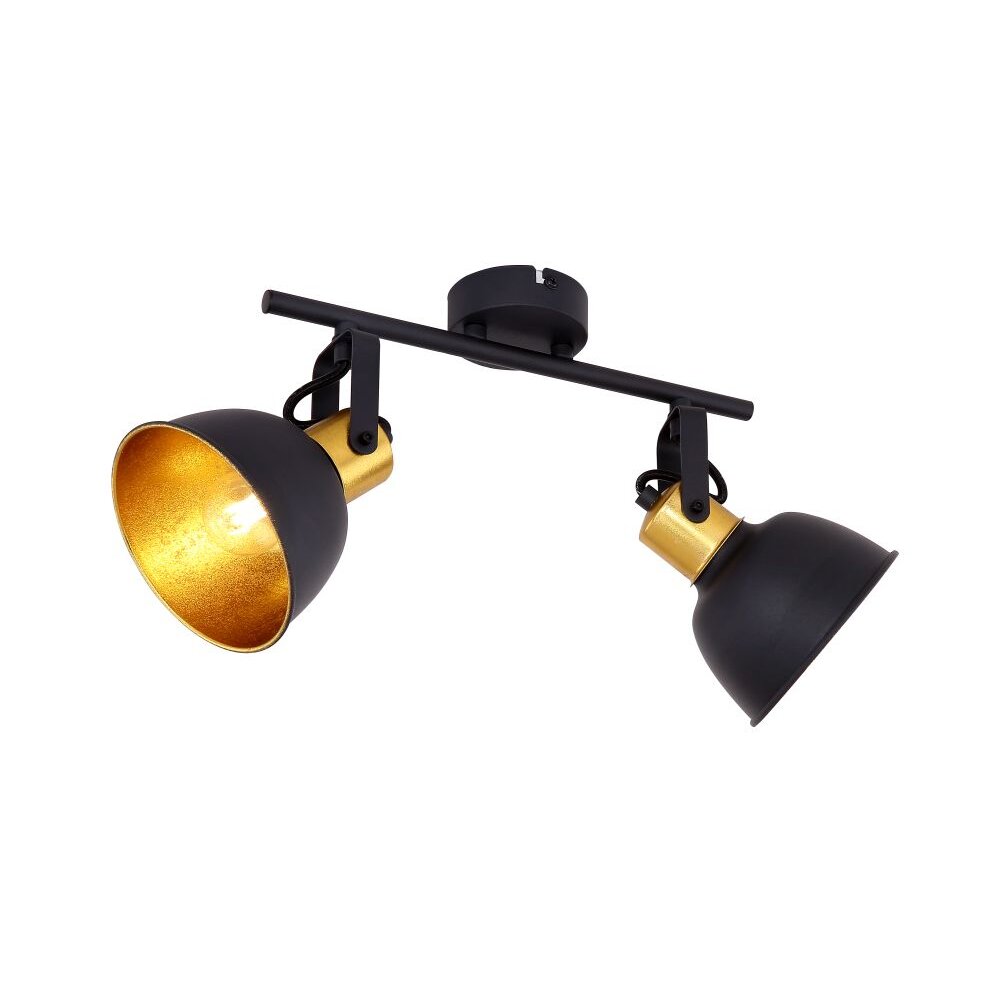 Globo FILLO Strahler Schwarz, 2-flammig main product photo