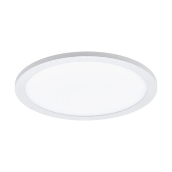 Eglo CONNECT SARSINA-C Deckenleuchte LED Weiß, 1-flammig, Fernbedienung, Farbwechsler