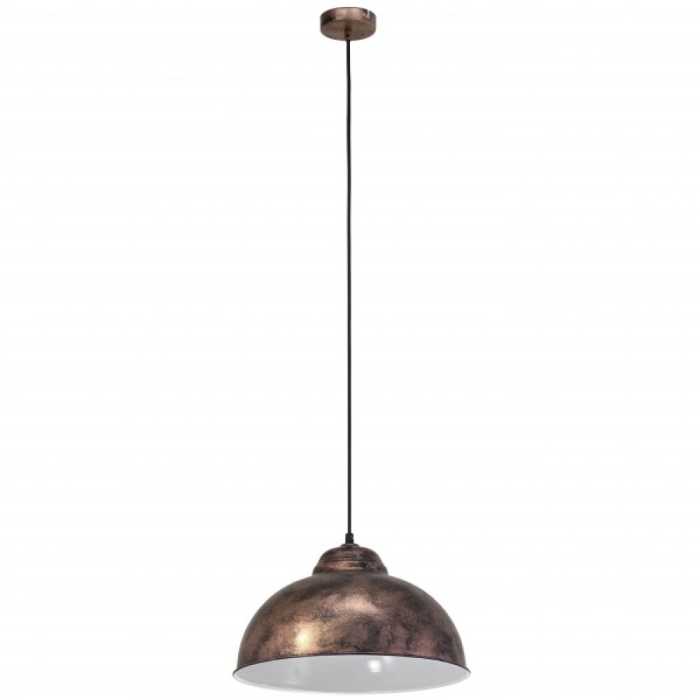 Eglo VINTAGE Hängeleuchte Dunkelbraun, Kupferfarben, 1-flammig main product photo