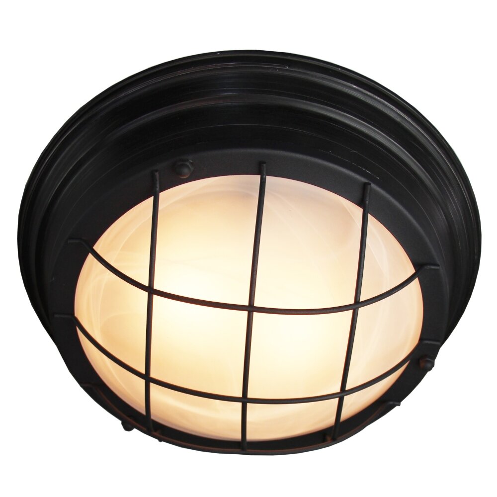 Brilliant Typhoon Deckenleuchte Schwarz, 2-flammig main product photo