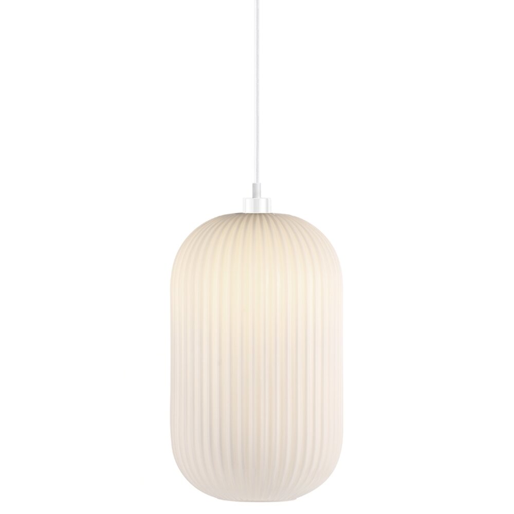 Nordlux MILFORD Pendelleuchte Weiß, 1-flammig main product photo