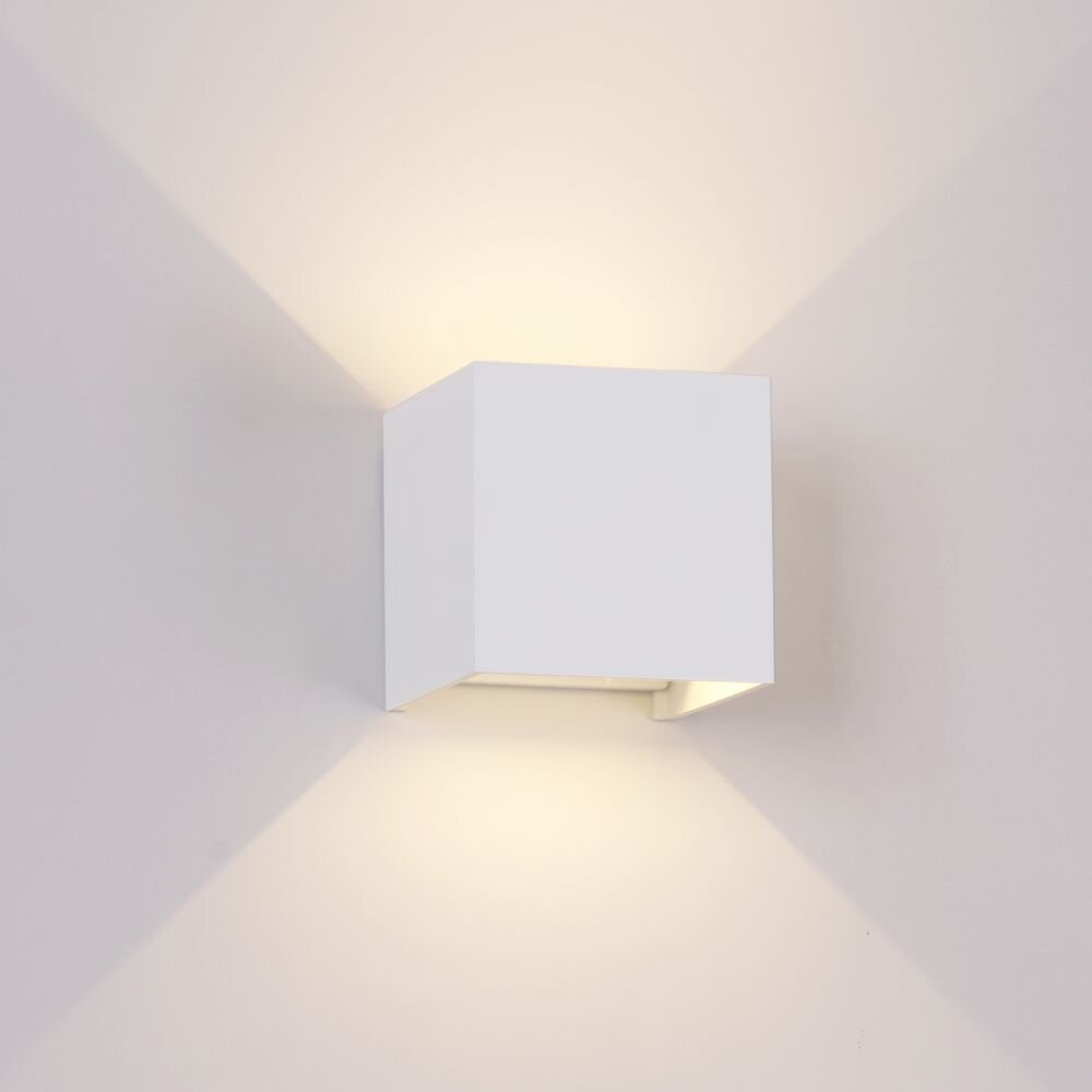 Mantra DAVOS Außenwandleuchte LED Weiß, 1-flammig main product photo