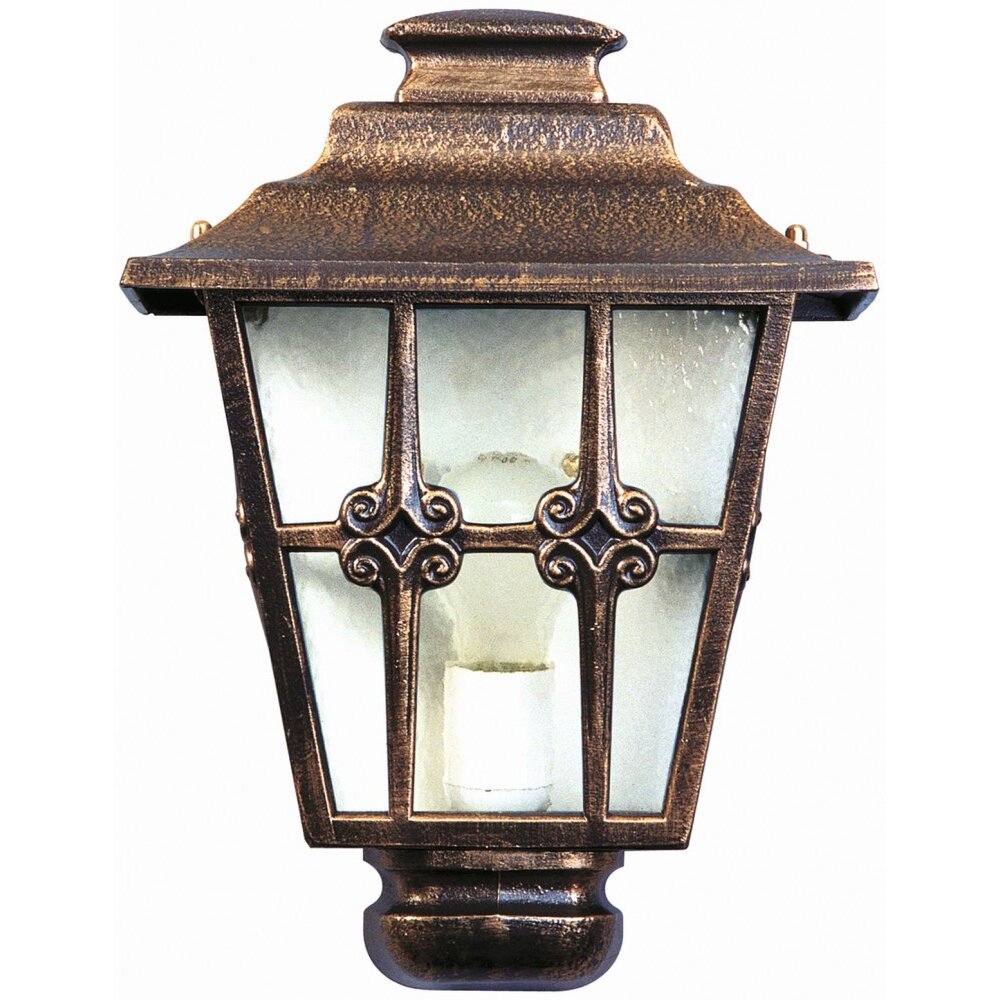 Albert Leuchten 227 Außenwandleuchte Braun, Messing, 1-flammig main product photo