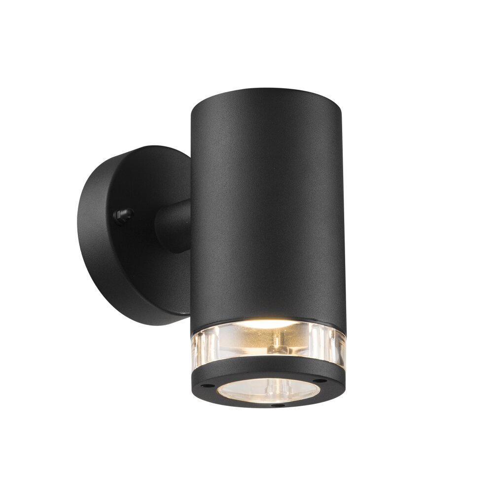 Nordlux BIRK Außenwandleuchte Schwarz, 1-flammig main product photo